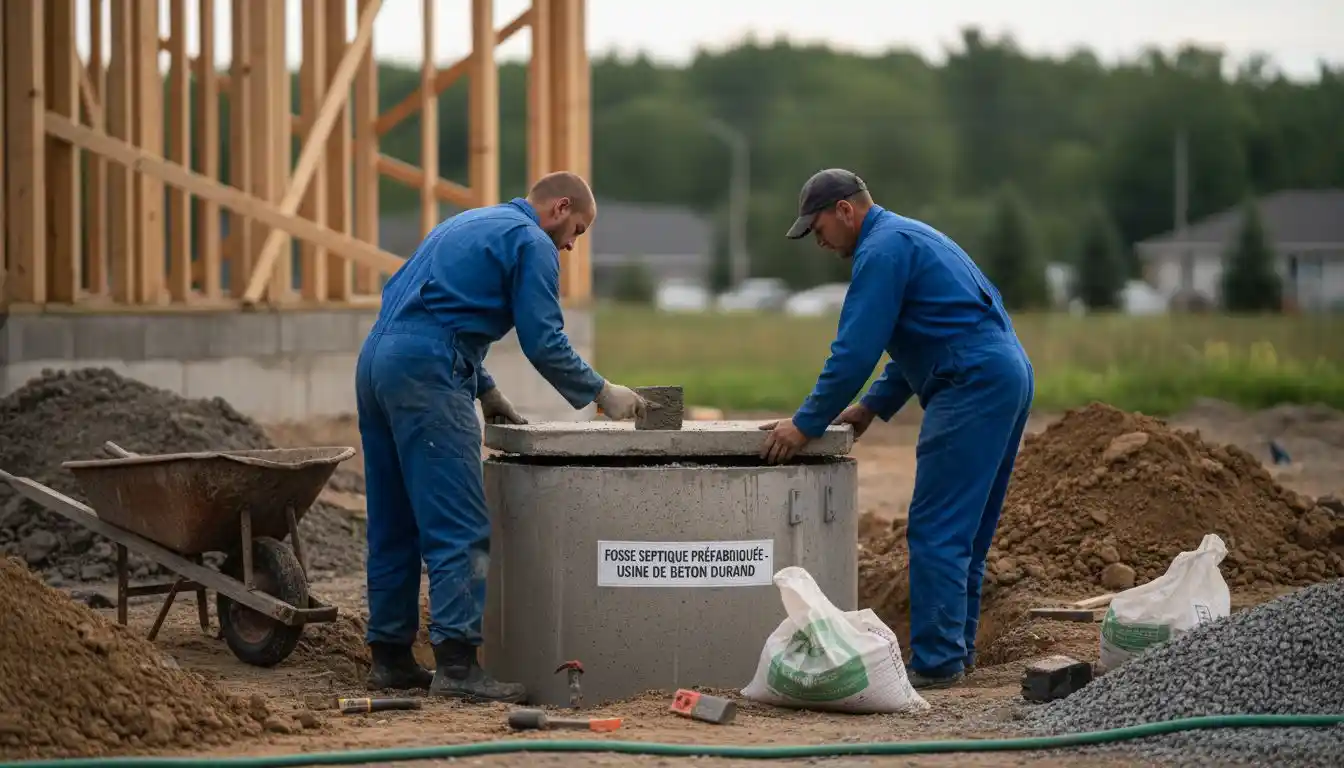 Matériaux indispensables pour l’installation d’une fosse septique sur votre chantier