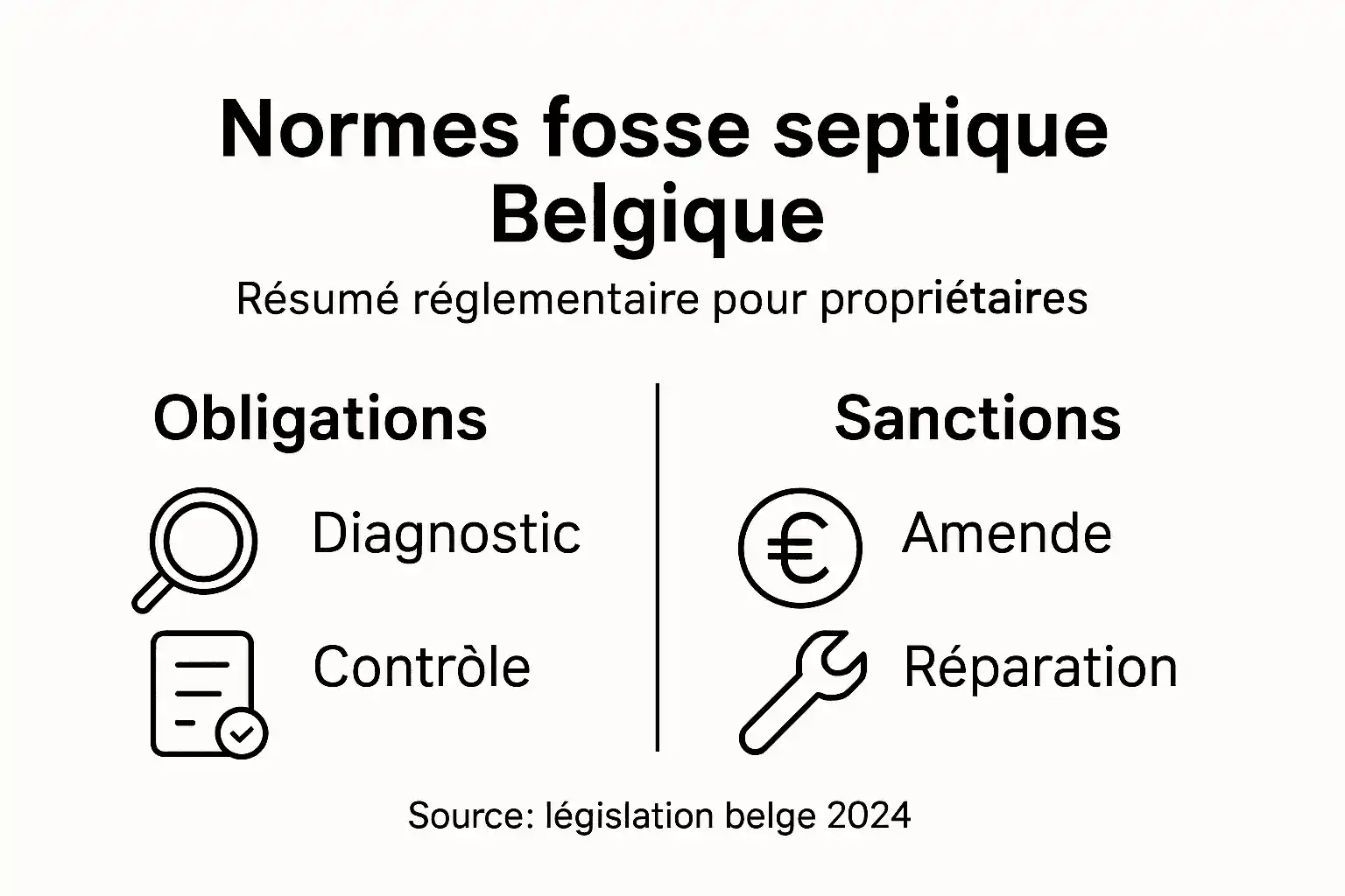 Tout savoir sur la réglementation et les obligations liées à votre fosse septique : l’infographie incontournable
